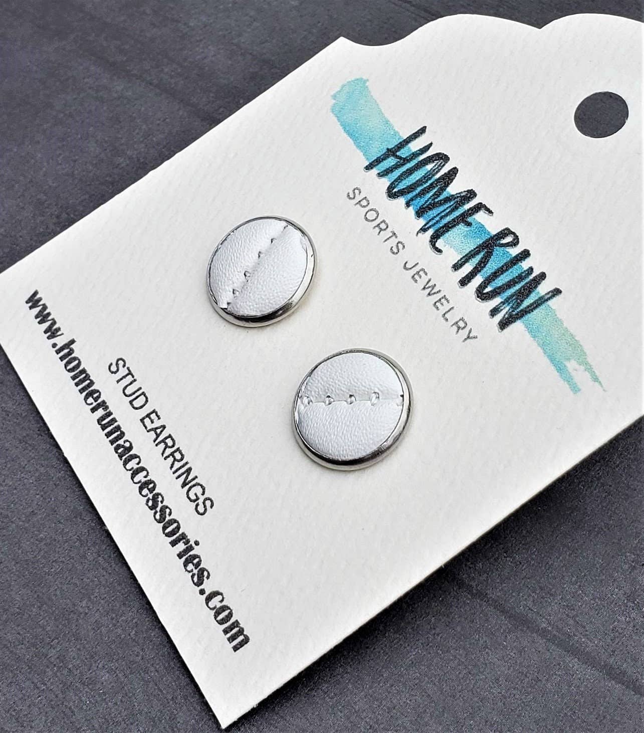 Volleyball Stud Earrings, Real Volleyball Earrings
