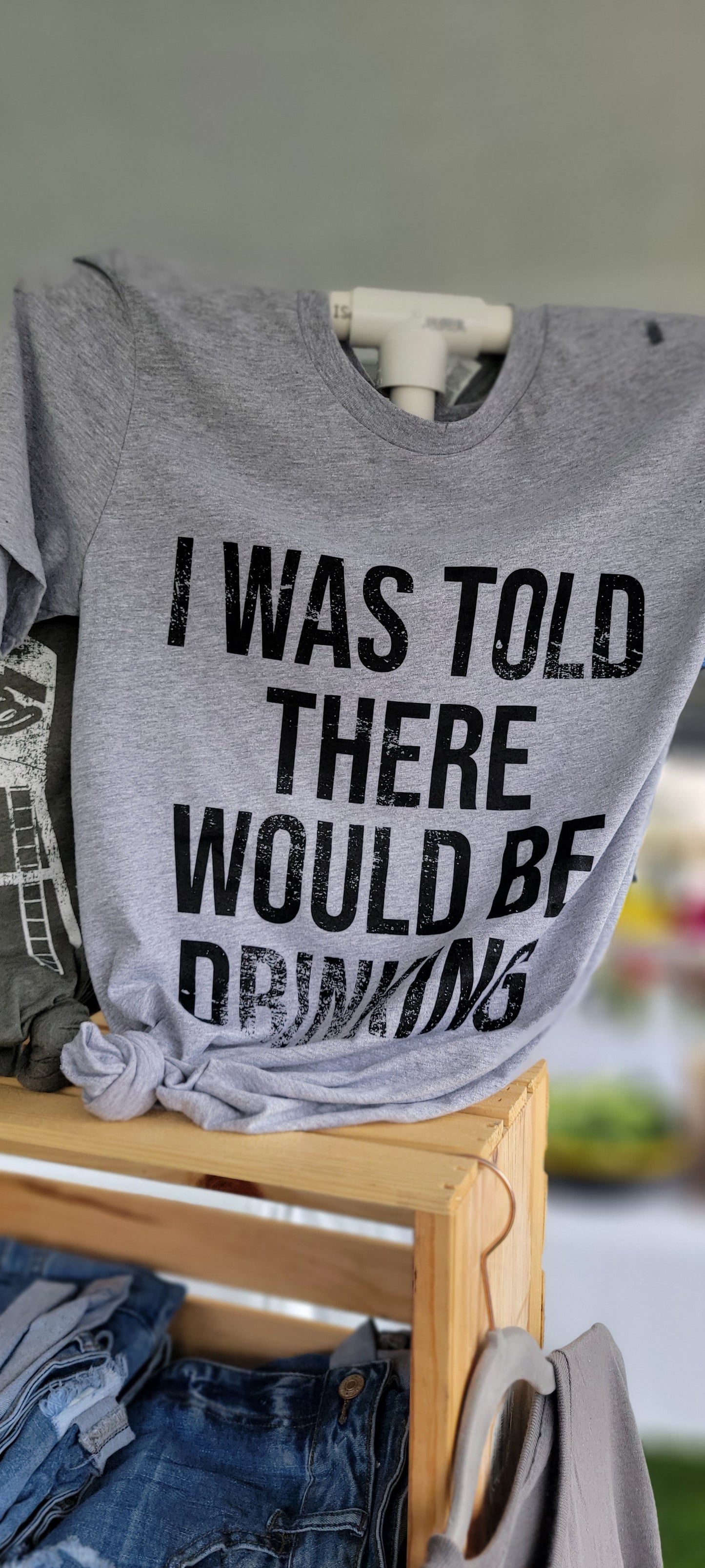 I was told there would be drinking