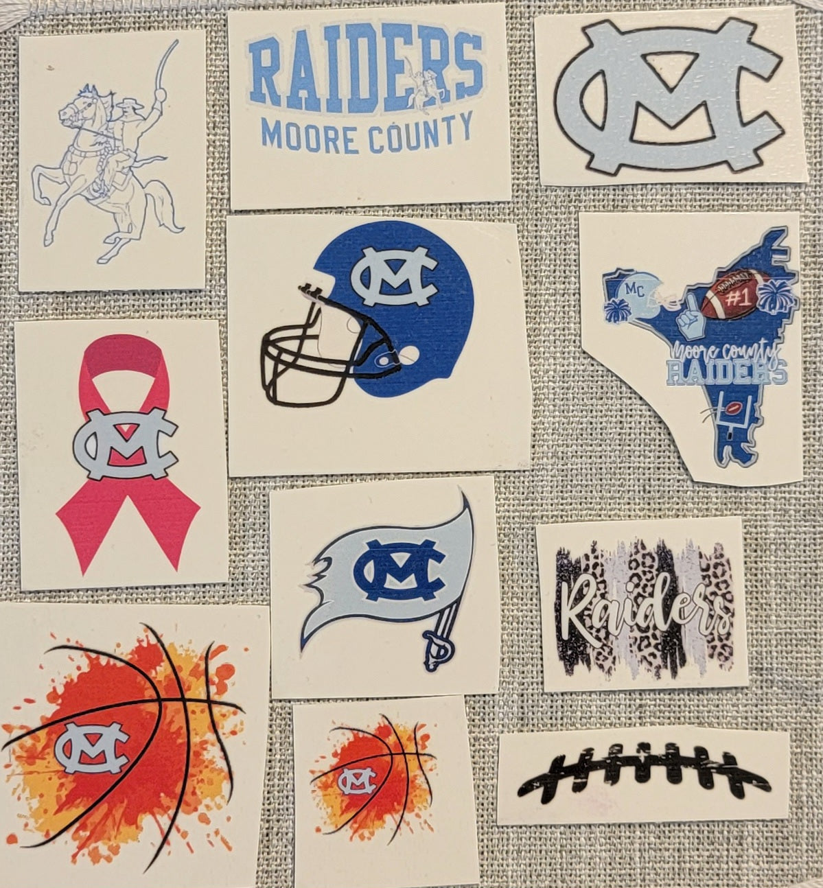 MC Raider Temporary Tattoos