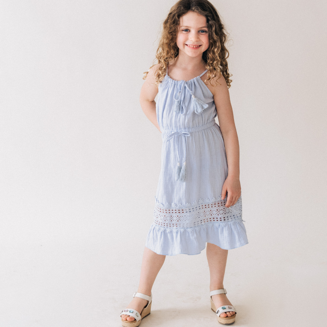 Lace Cutout Mommy & Me Dress - Child Magnolia Honey, LLC Lace Cutout Mommy & Me Dress - Child Magnolia Honey, LLC