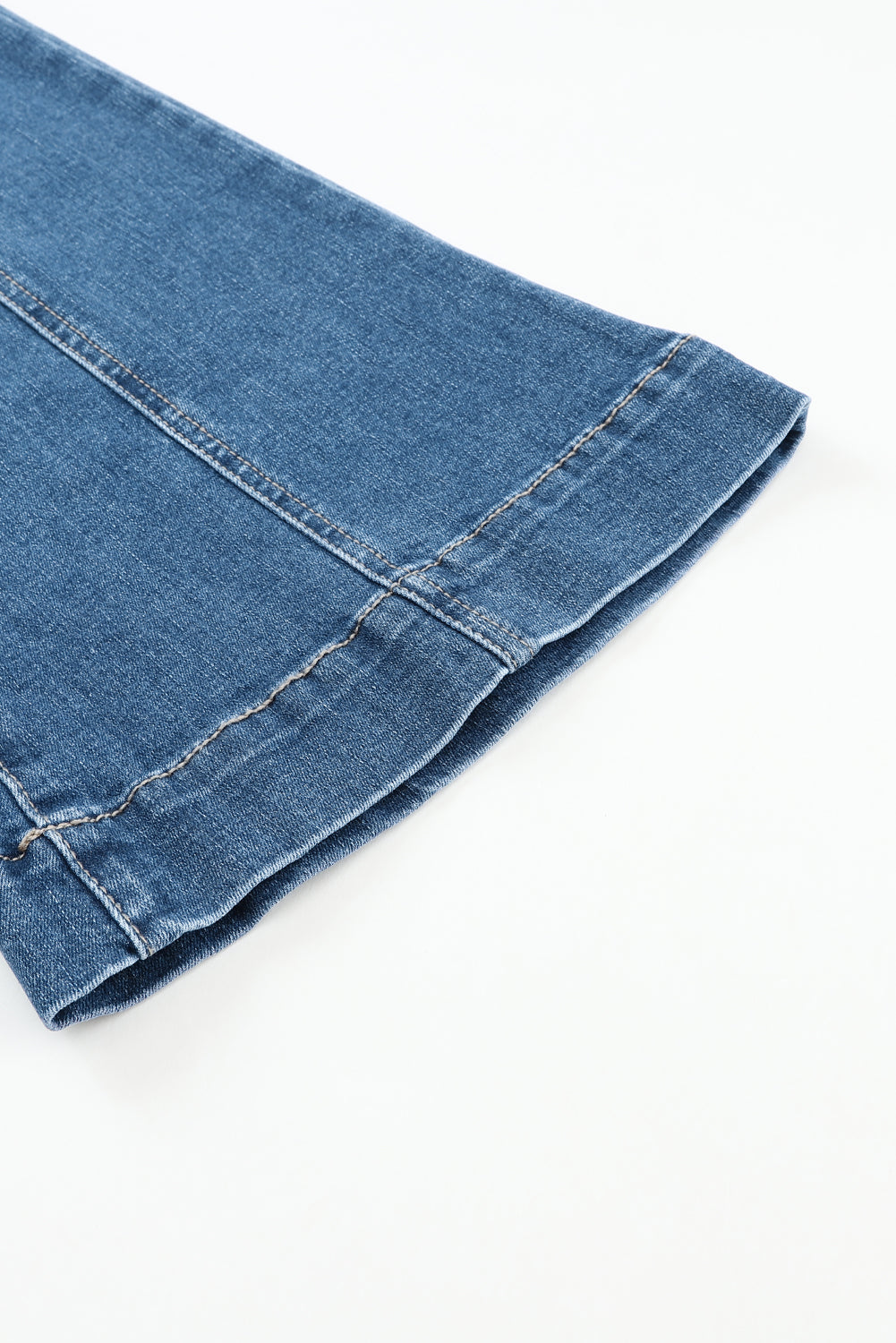 Dark Wash High Waisted Bell Bottom Jeans