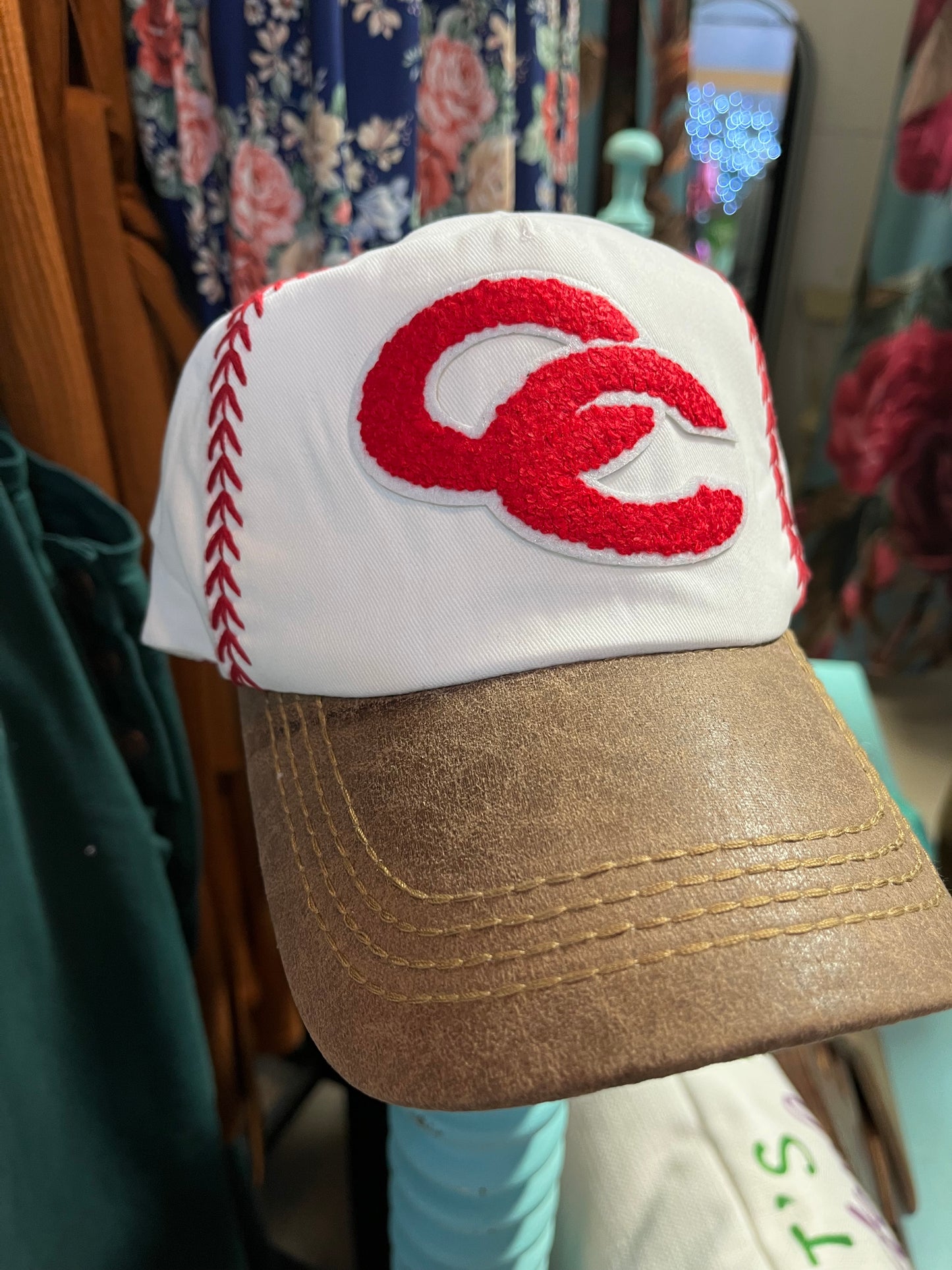 Coffee County Raider Baseball Chenille Cap