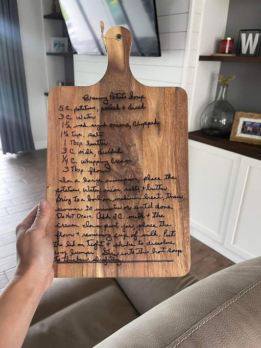 Personalized Engraved Cutting Board Pre-order