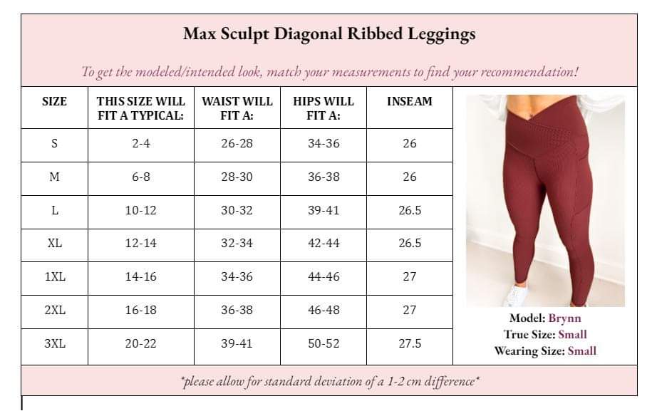 The Molly Max Sculpt Ribbed Leggings