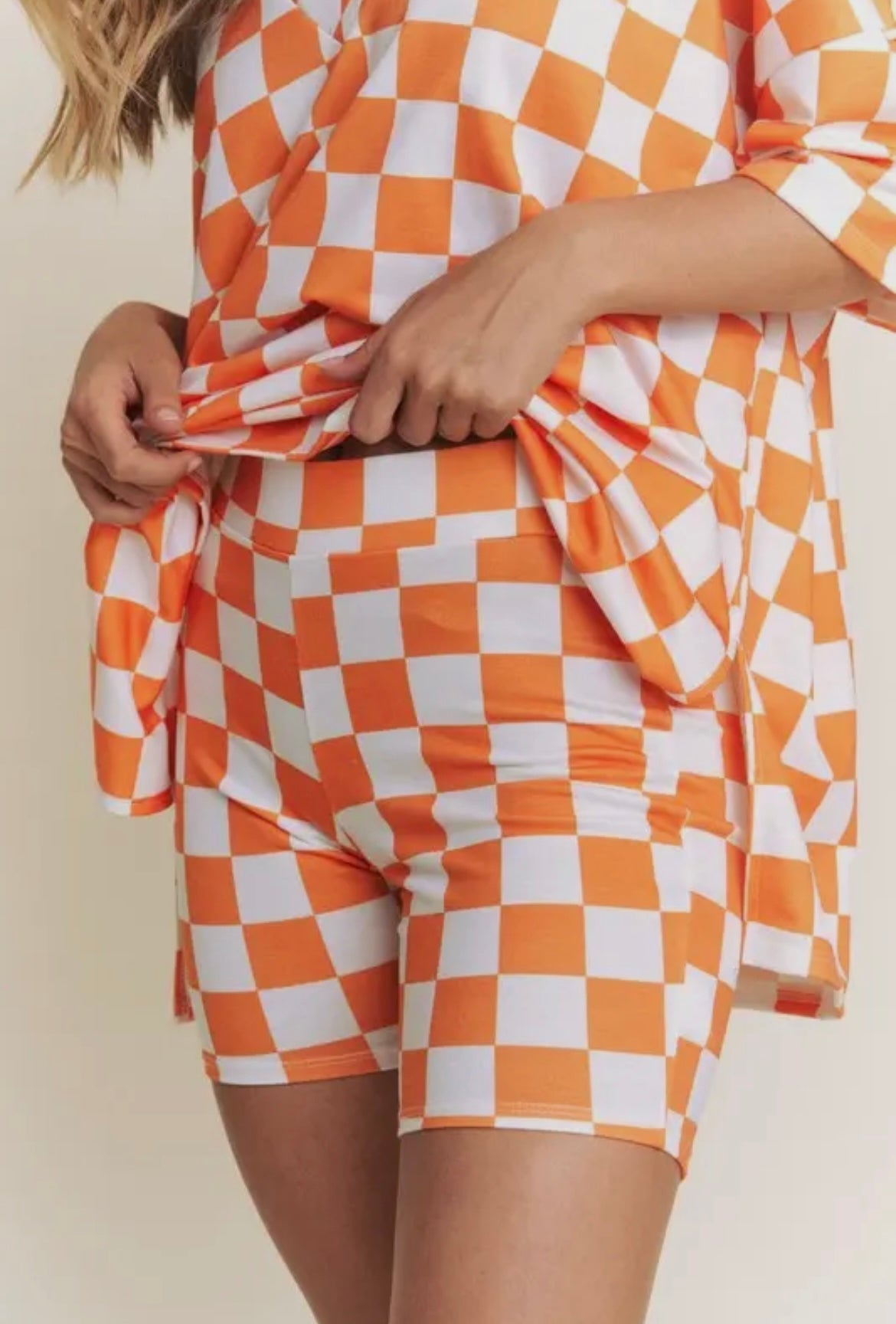 Orange and White Set