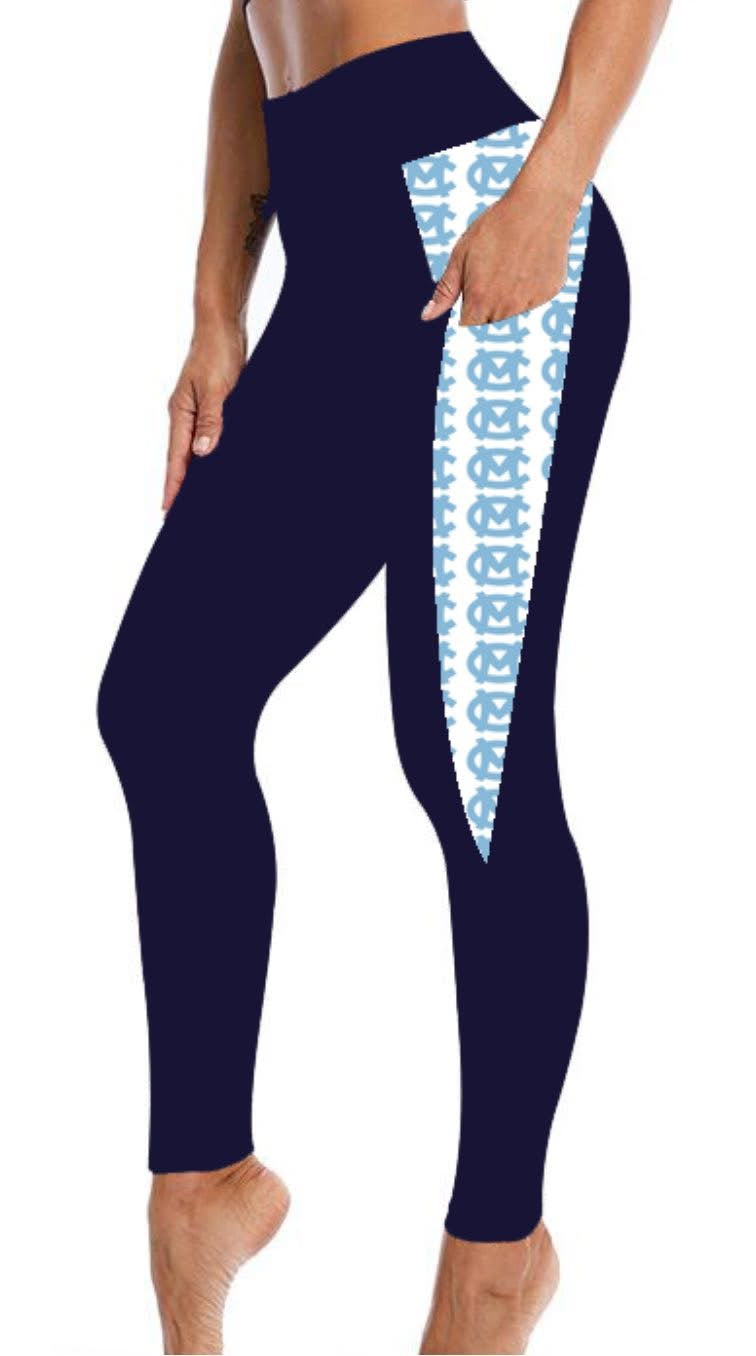 Custom Game Day Leggings