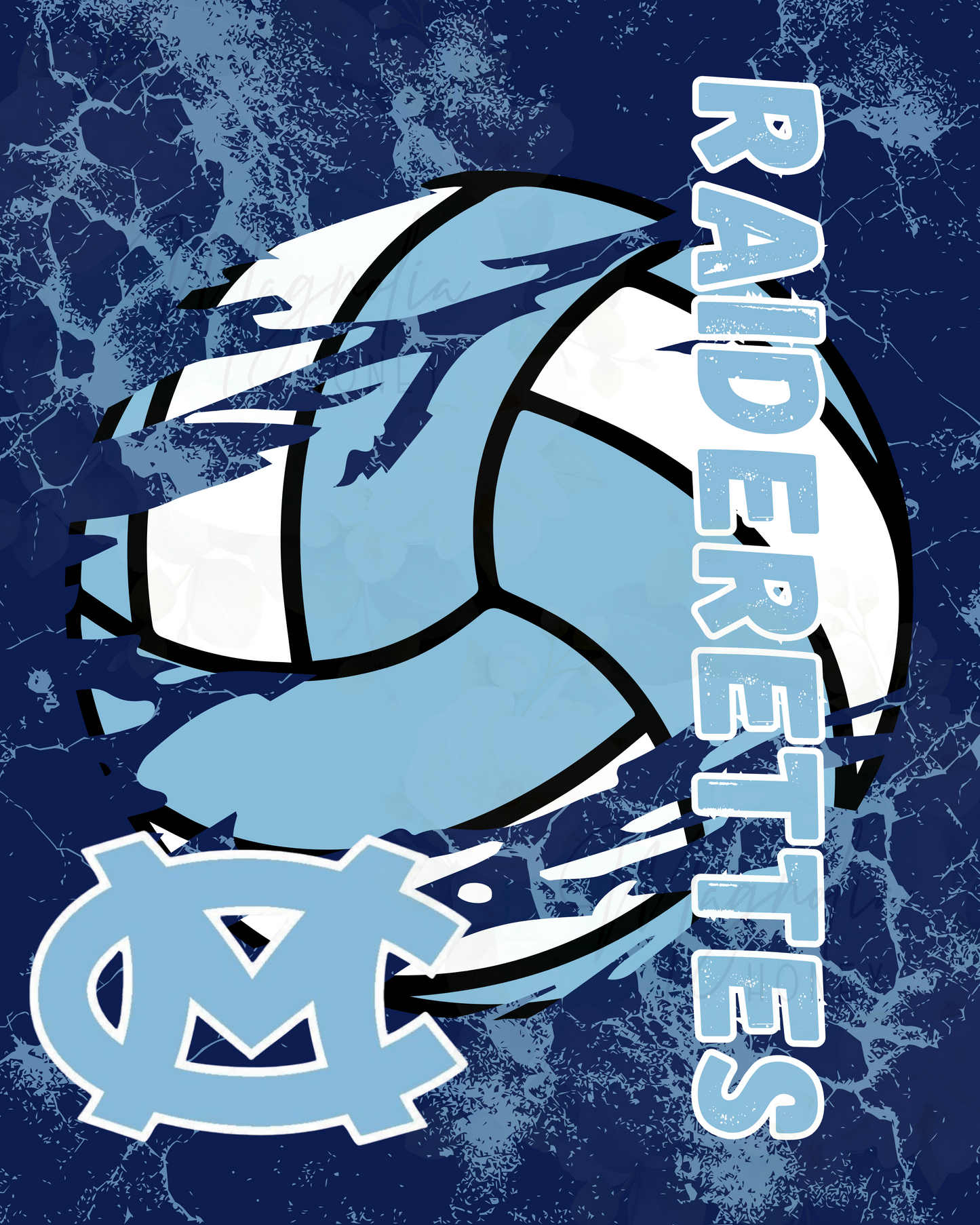 MC Volleyball Spirit 60x80 Throw