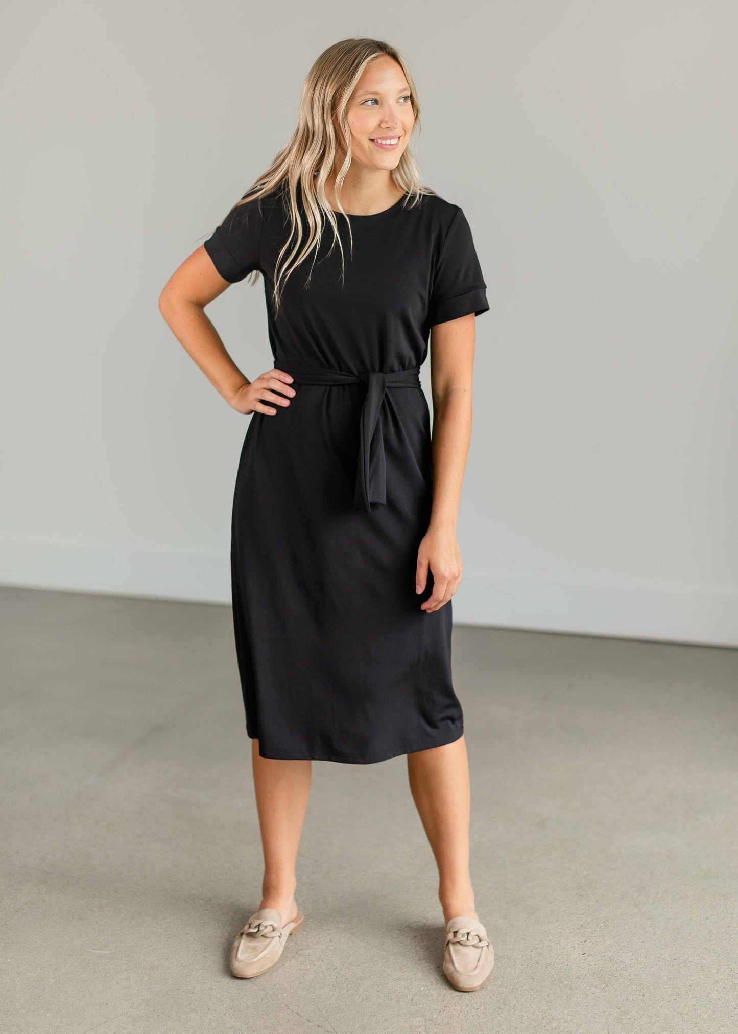 Lennox Classic Midi Dress
