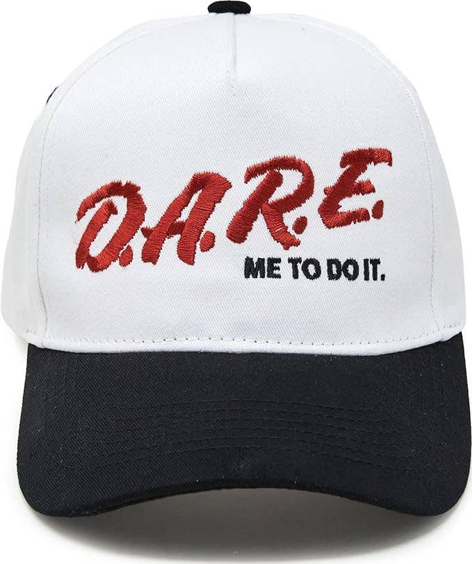 2-Tone Cap - Dare Me to Do It - Black/White