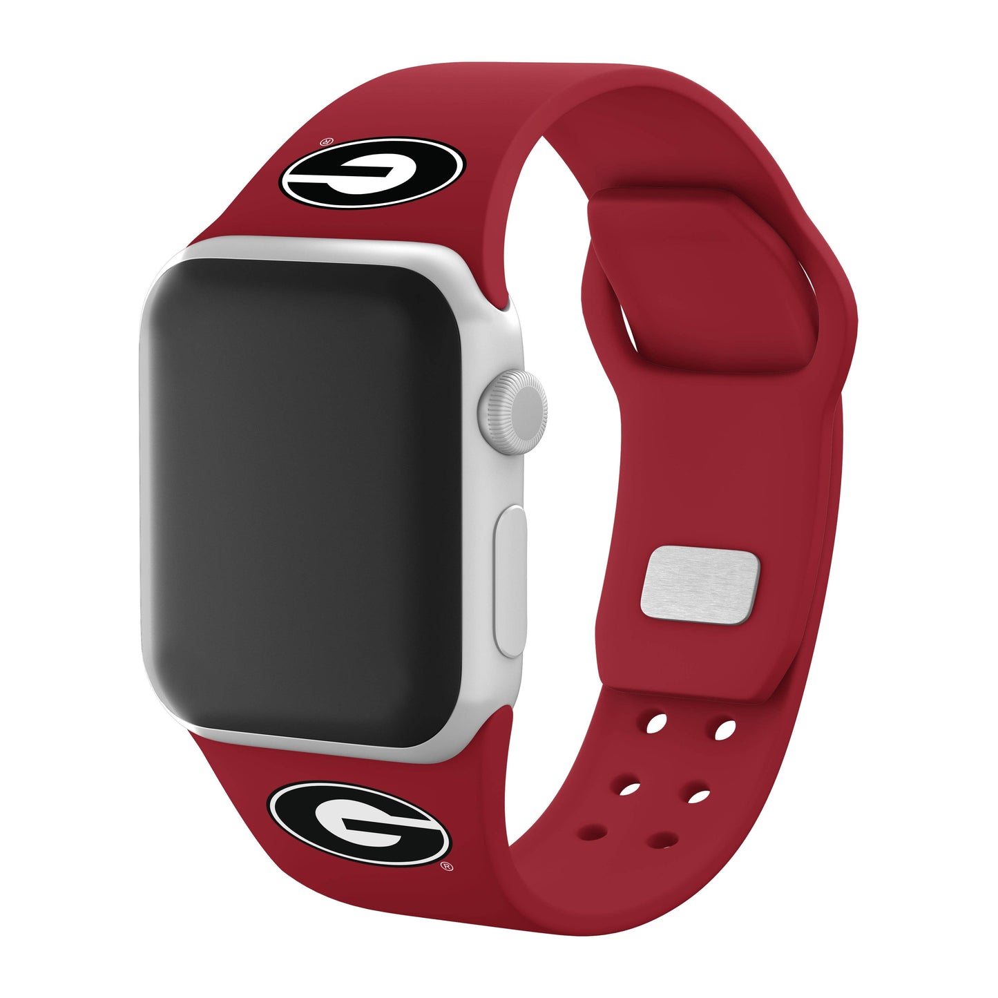Georgia Bulldogs Apple Watch Band: Crimson / 38/40/41mm