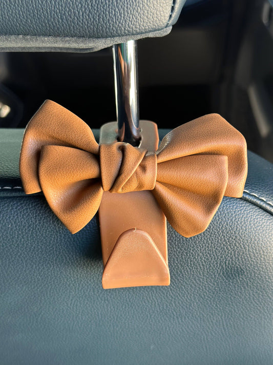 Car Bow Bag Holder