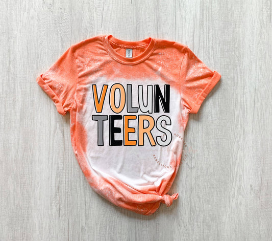 Bleached Tennessee Volunteers Graphic Tee