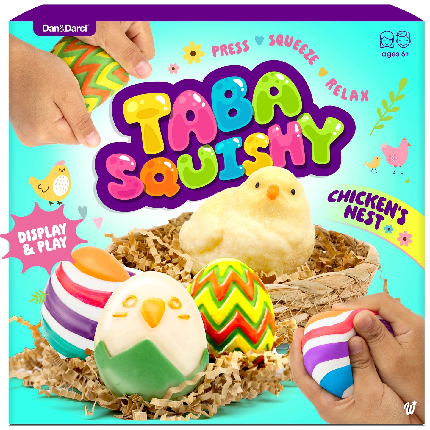 Squishy Chicken Nest Egg Kit