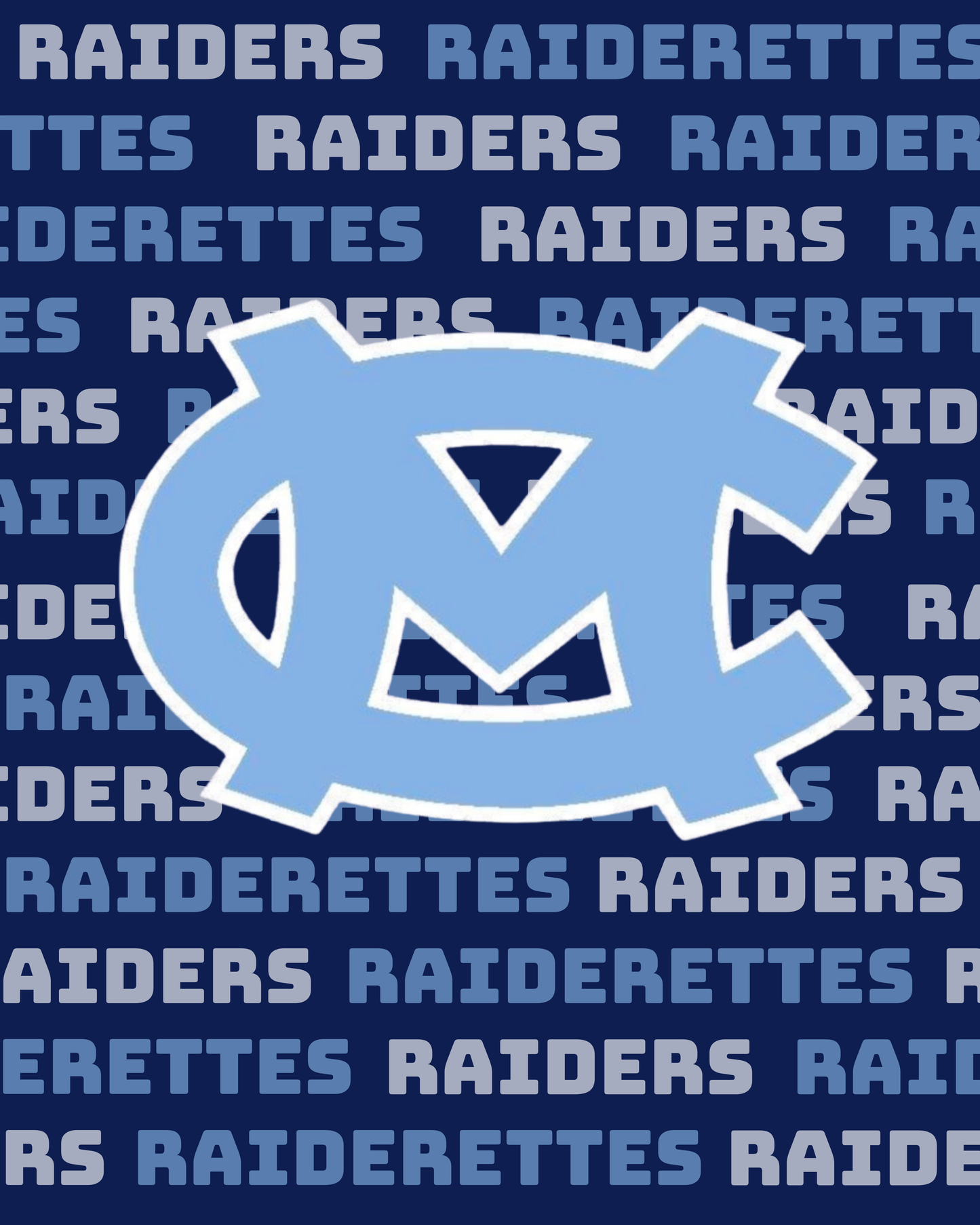 MC Raiders & Raiderettes Throw