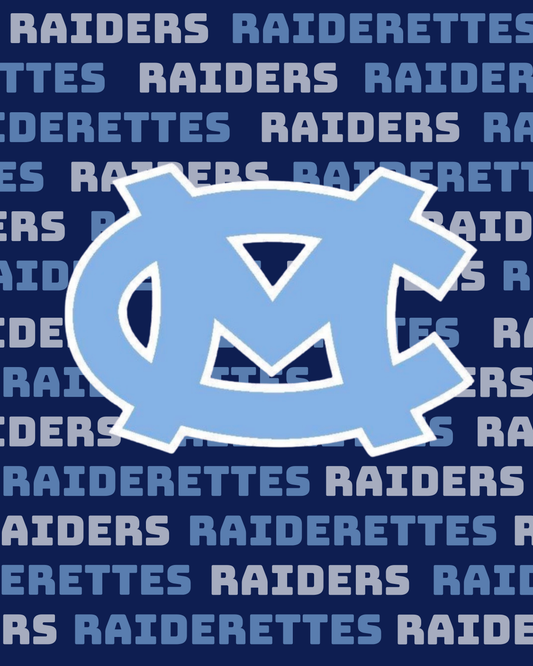 MC Raiders & Raiderettes Throw