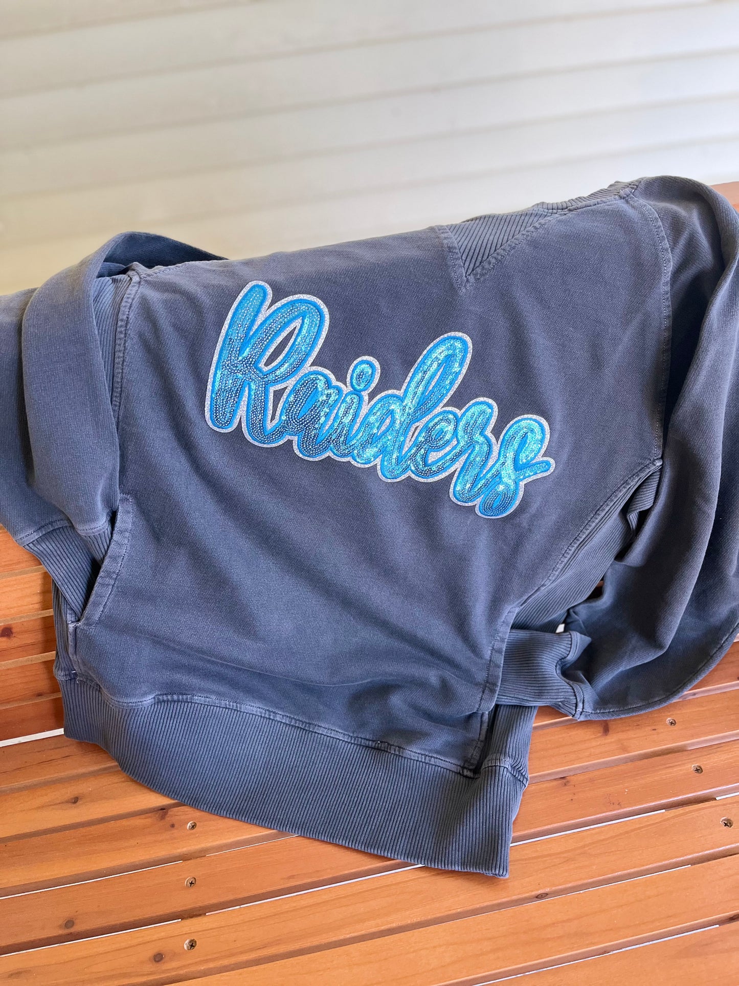 Raider Sequin Zenana Top