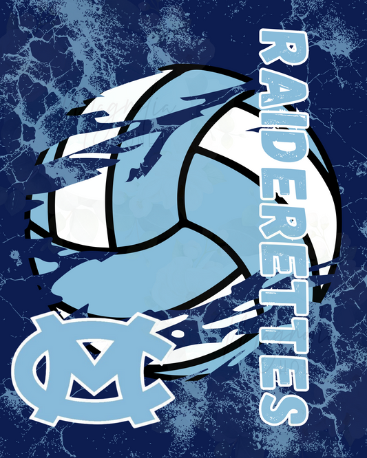 MC Volleyball Spirit 60x80 Throw
