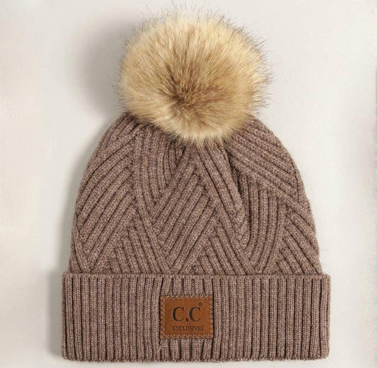 Adult Brown CC Exclusive Beanie