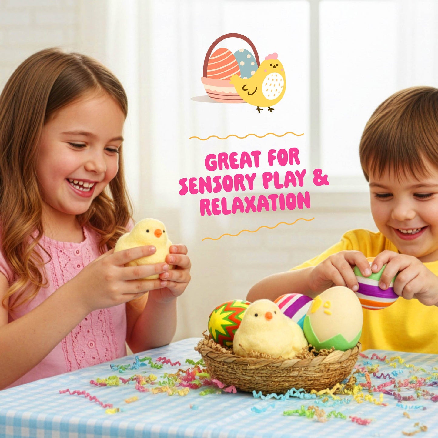 Squishy Chicken Nest Egg Kit