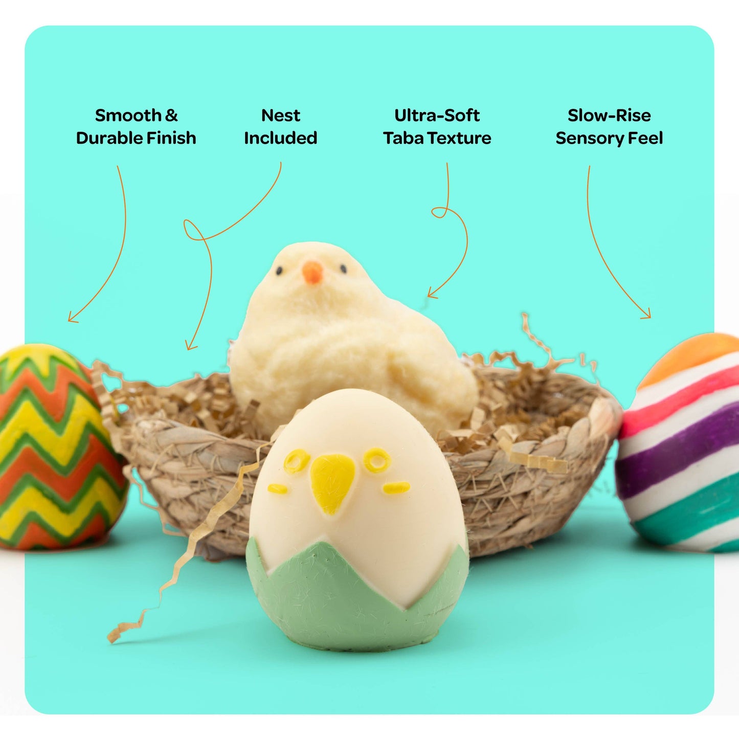 Squishy Chicken Nest Egg Kit